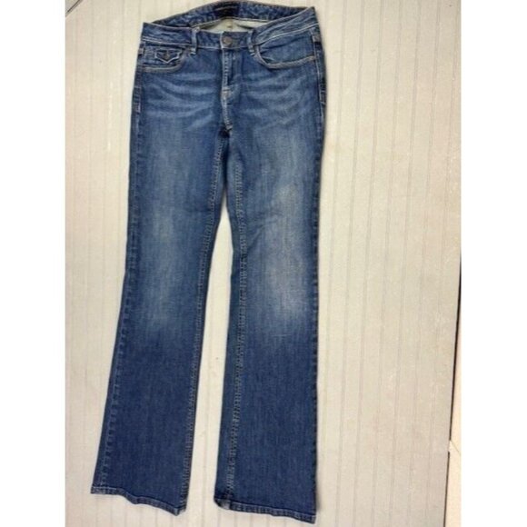 Banana Republic Size 4L Long Womens Jeans Low Rise Boot Cut Stretch Med … - Picture 1 of 5